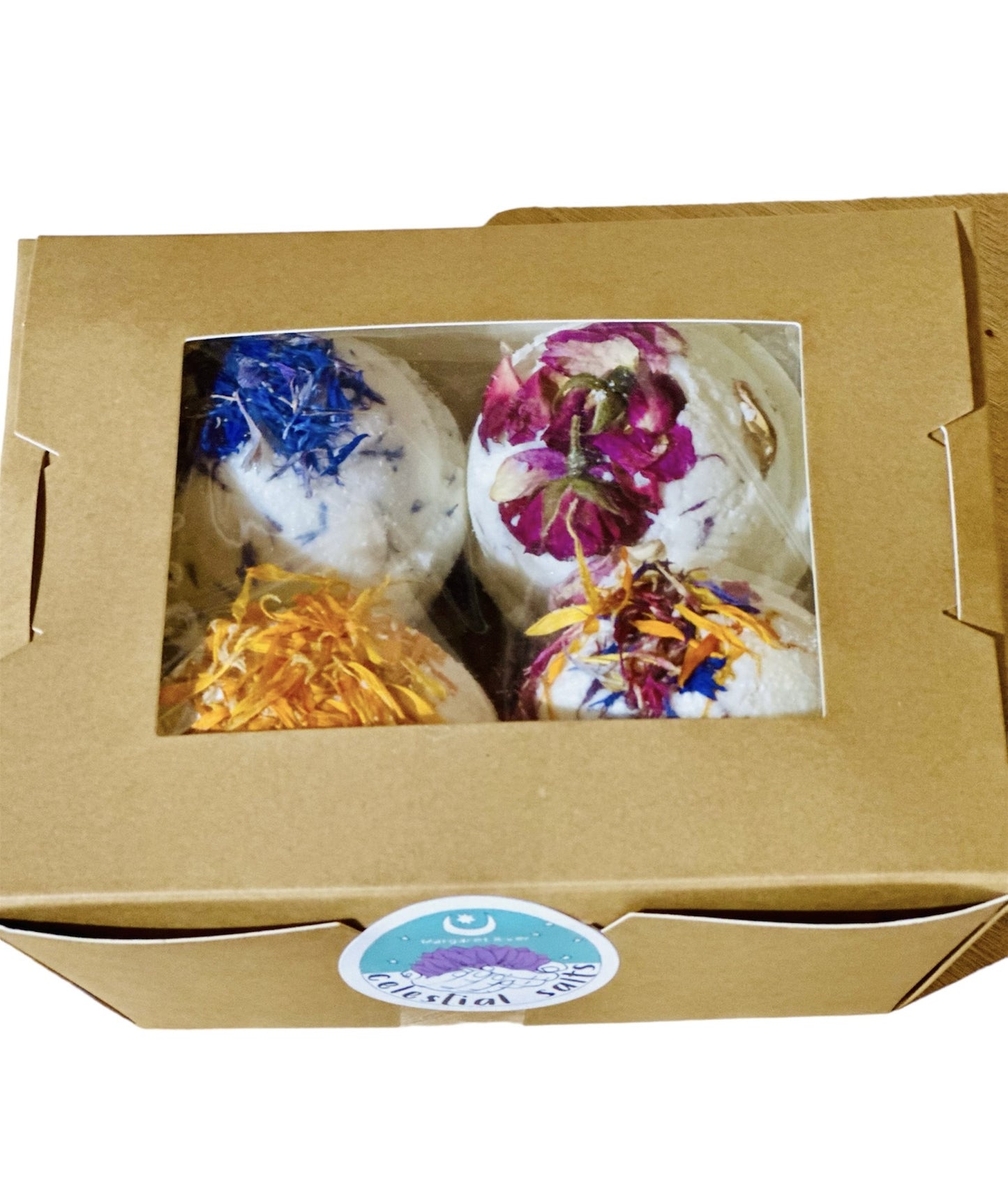 BATH BOMBS BOTANICAL 4 PACK