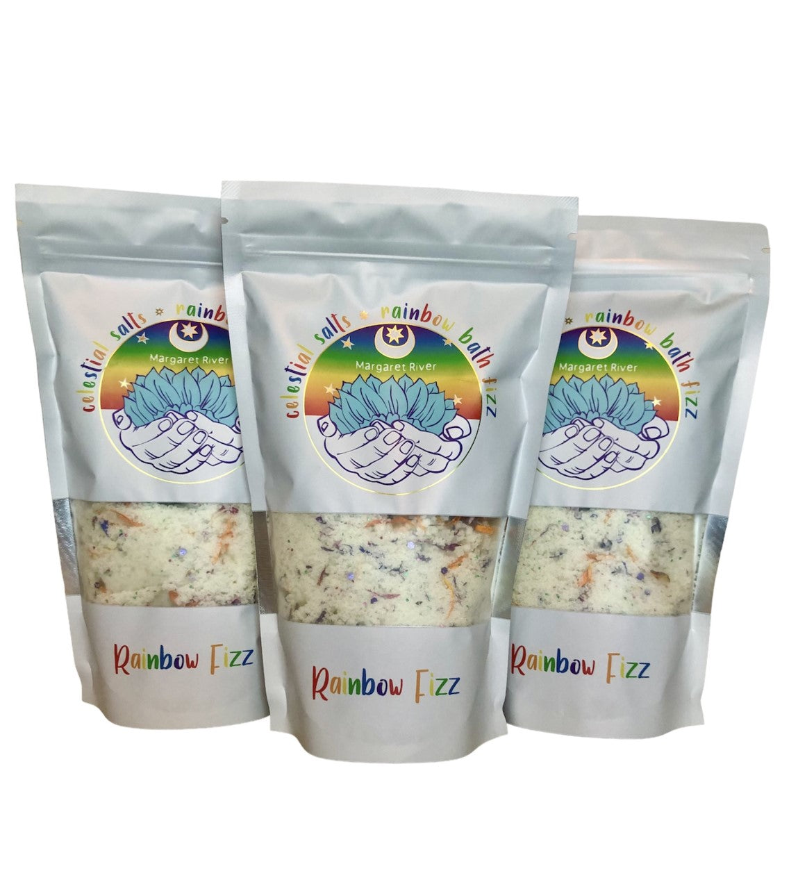 BATH BOMB POWDER RAINBOW FIZZ