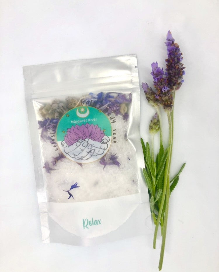 BATH SALTS BODY SOAK   RELAX