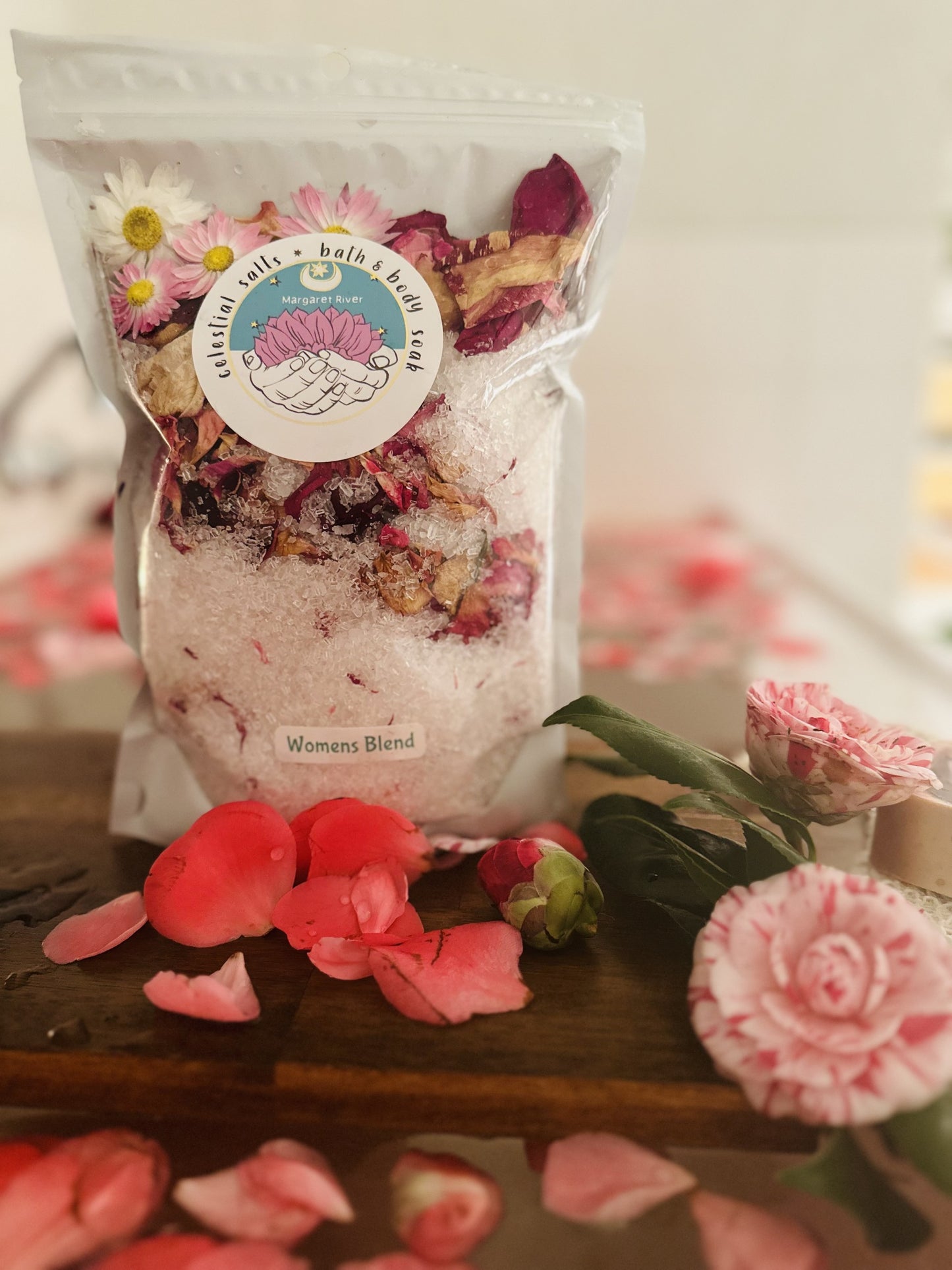 BATH SALTS BODY SOAK   WOMENS BLEND