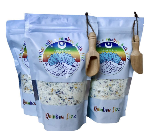 BATH  BOMB POWDER   RAINBOW FIZZ
