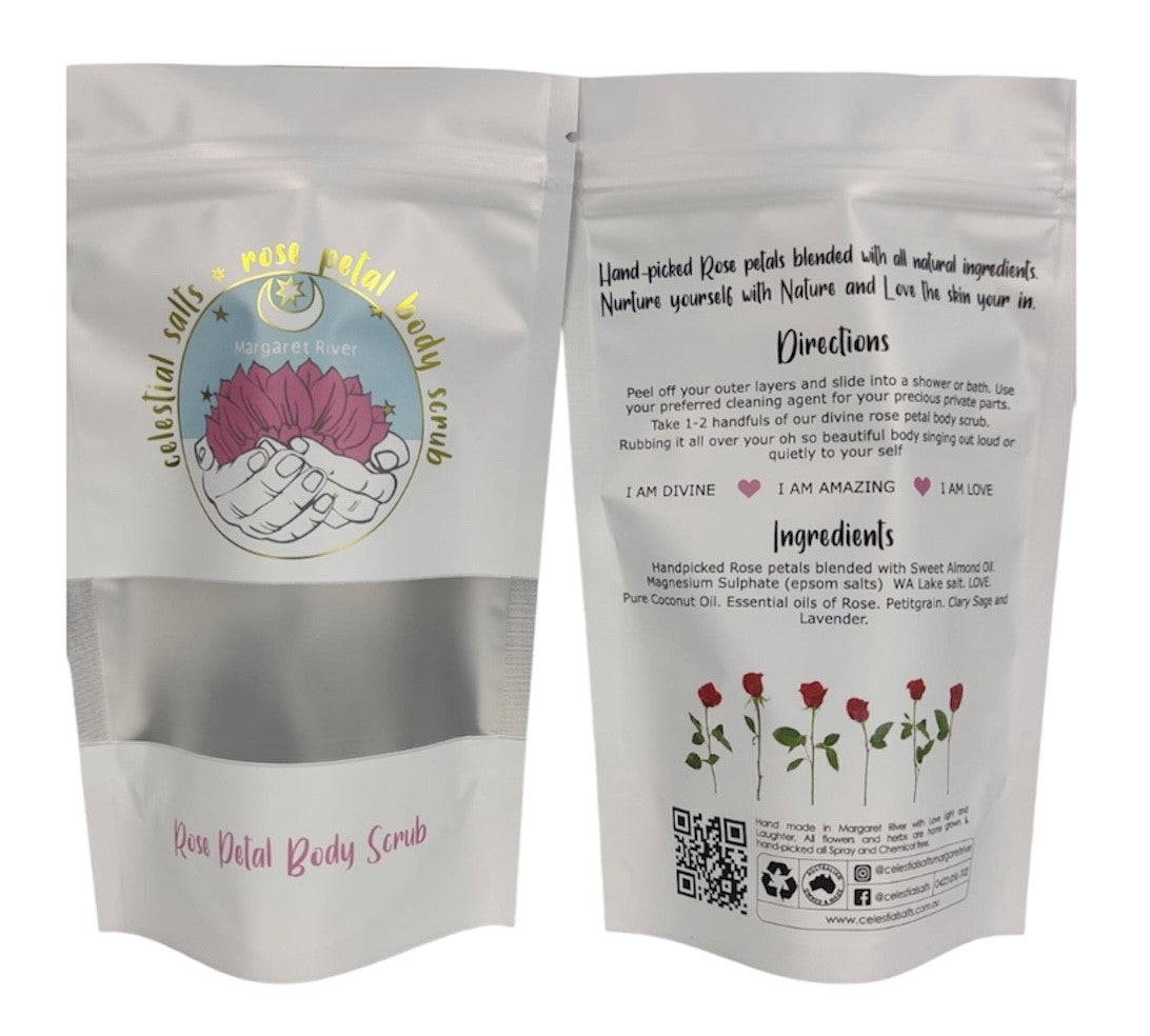 ROSE PETAL BODY SCRUB