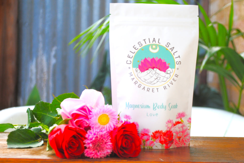 LOVE BATH SALTS MAGNESIUM BODY SOAK