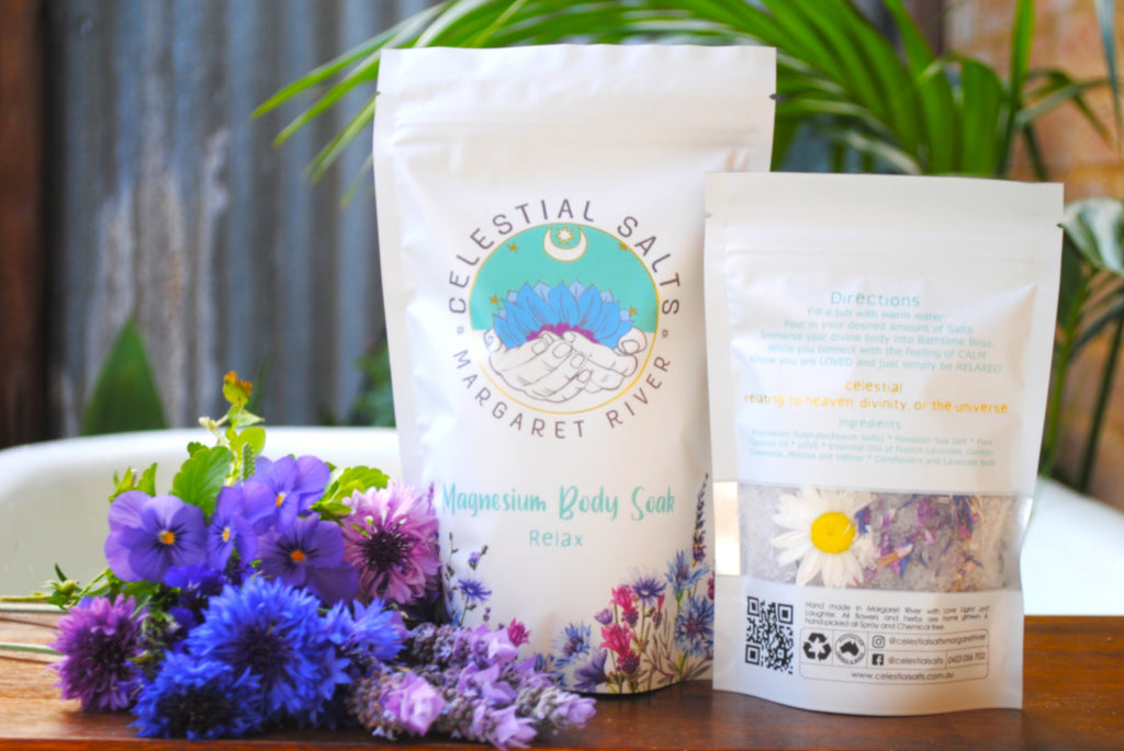 RELAX BATH SALTS BODY SOAK
