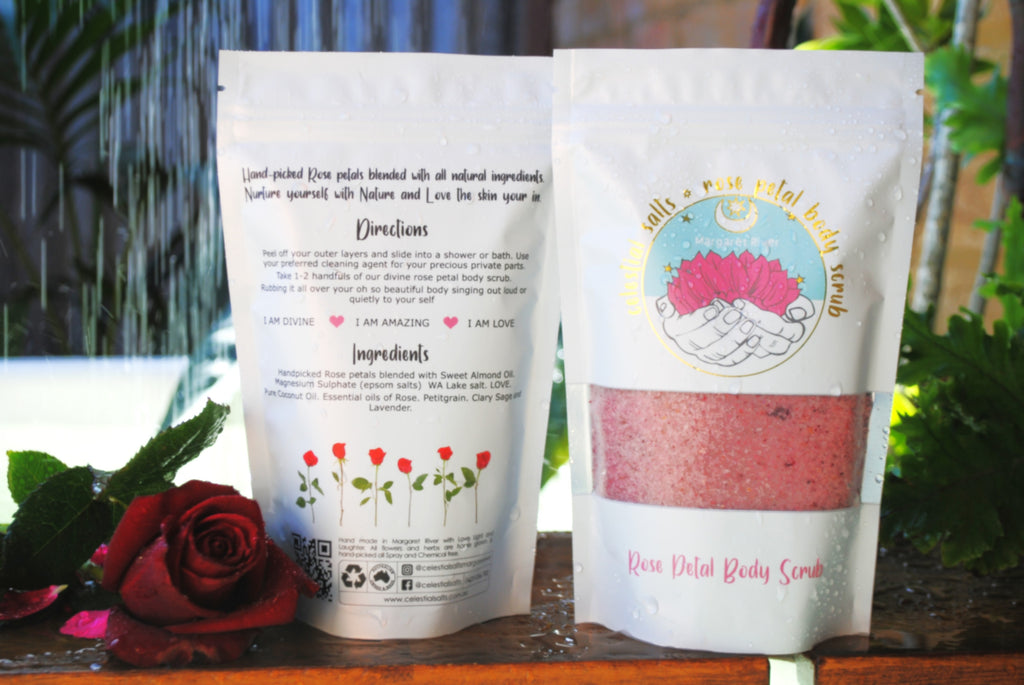 ROSE PETAL BODY SCRUB