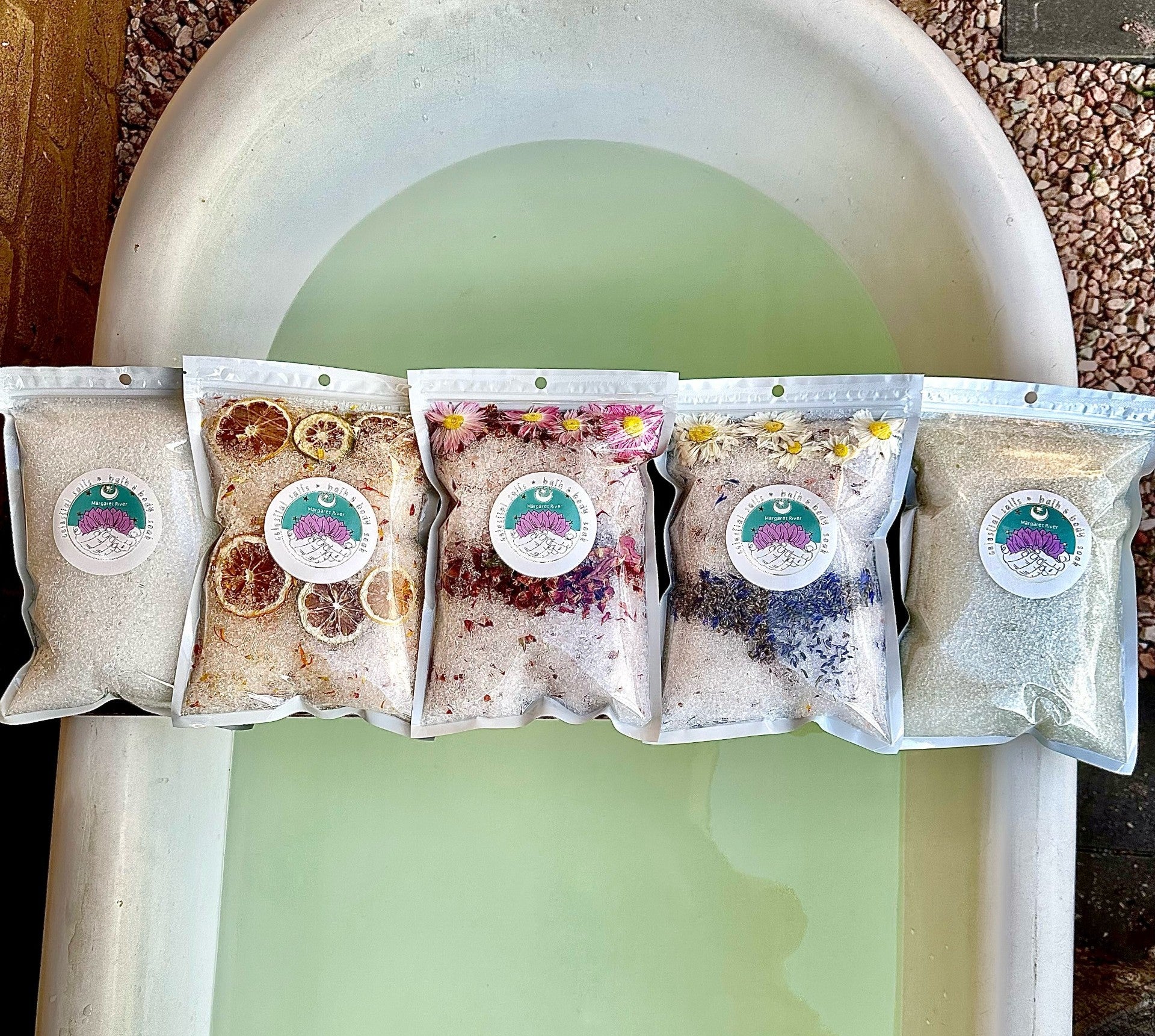 CELESTIAL SALTS   MAGNESIUM  BODY SOAK  BATH SALTS