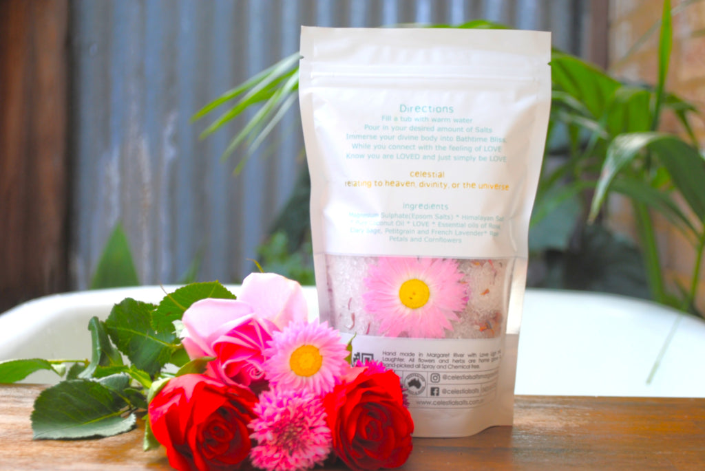 LOVE BATH SALTS MAGNESIUM BODY SOAK