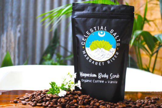 ORGANIC COFFEE AND VANILLA BODY SCRUB