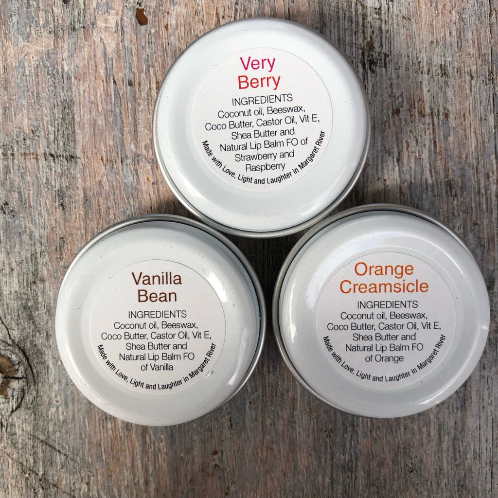 ALL NATURAL FLAVOURED LIP BALM COLLECTION