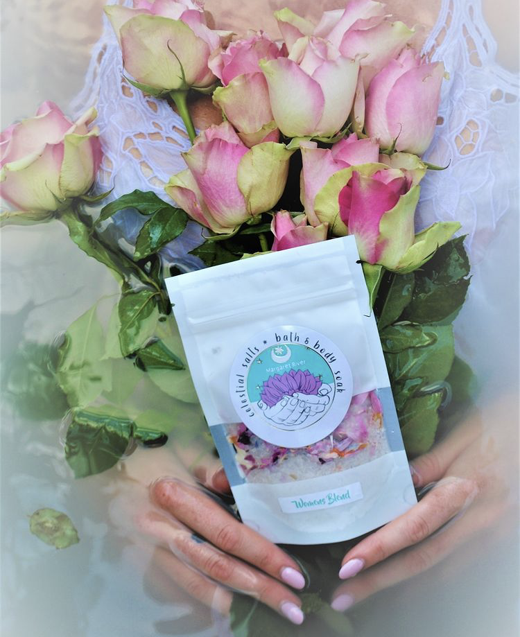 BATH SALTS BODY SOAK   WOMENS BLEND