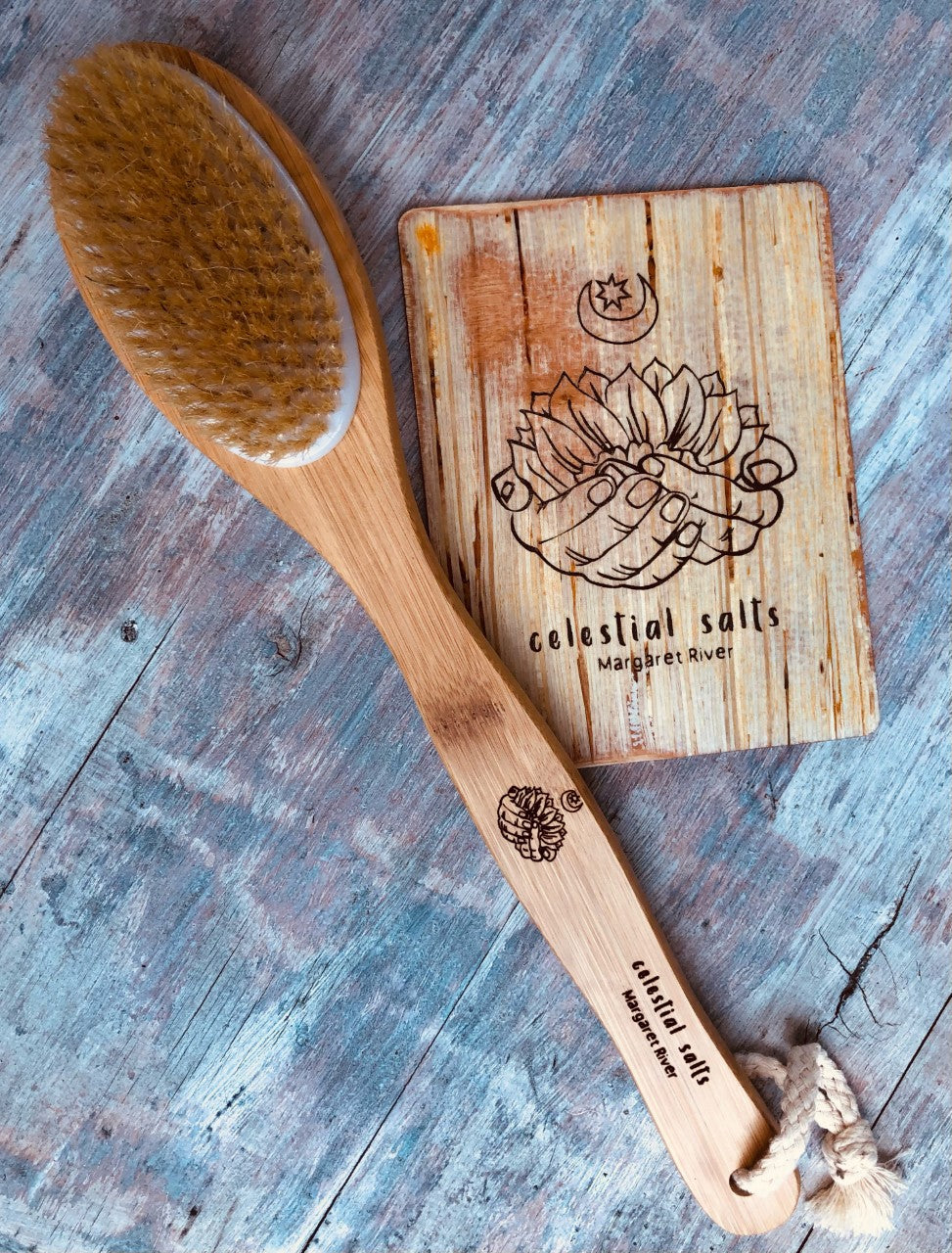 BAMBOO BODY AND MASSAGE BRUSH