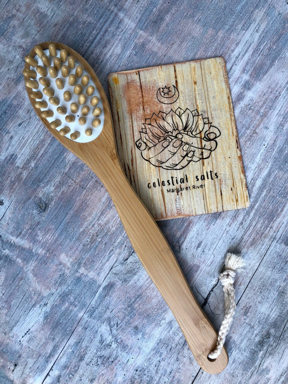 BAMBOO BODY AND MASSAGE BRUSH